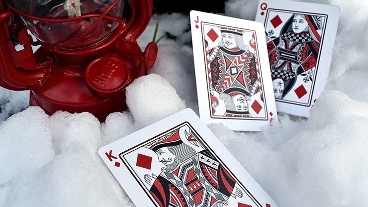 Cardinals Euchre Playing Cards by Midnight Cards