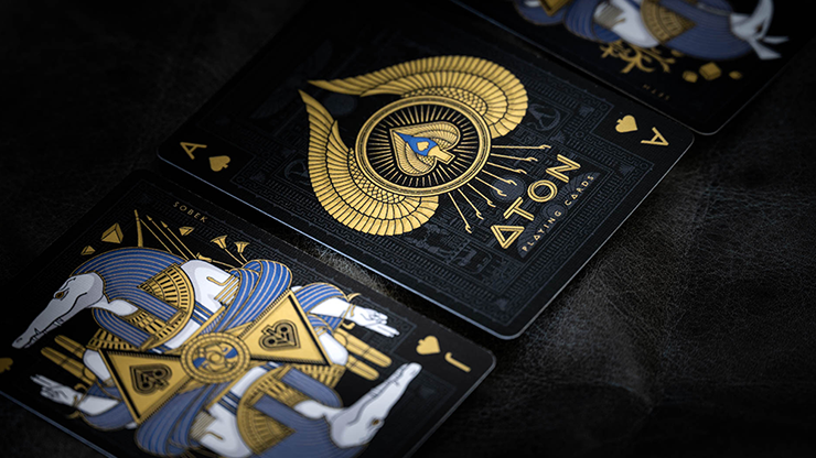 Aton (Ebony Edition) Playing Cards