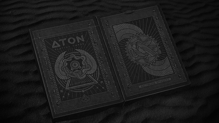 Aton (Ebony Edition) Playing Cards