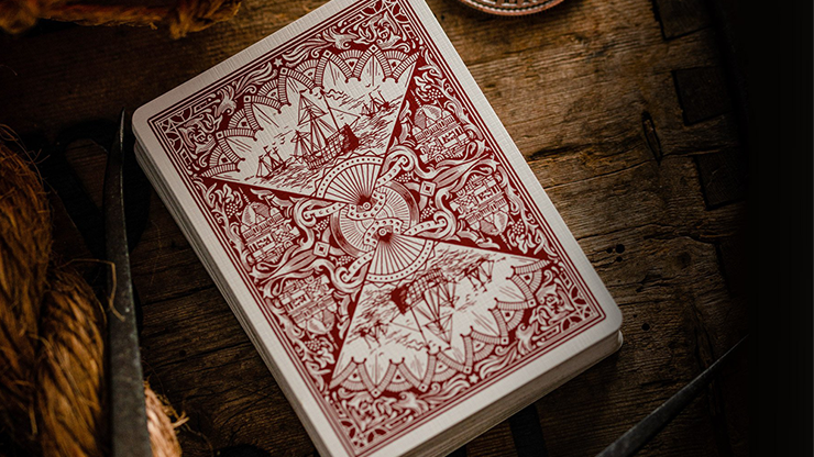 Pioneers (Red) Playing Cards