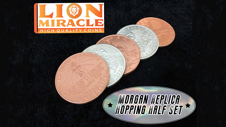 MORGAN REPLICA HOPPING HALF Set by Lion Miracle - Trick