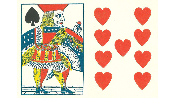 1863 Patent National Reproduction Playing Cards