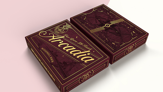 The Windmill Back (Claret Purple Edition) Playing Cards