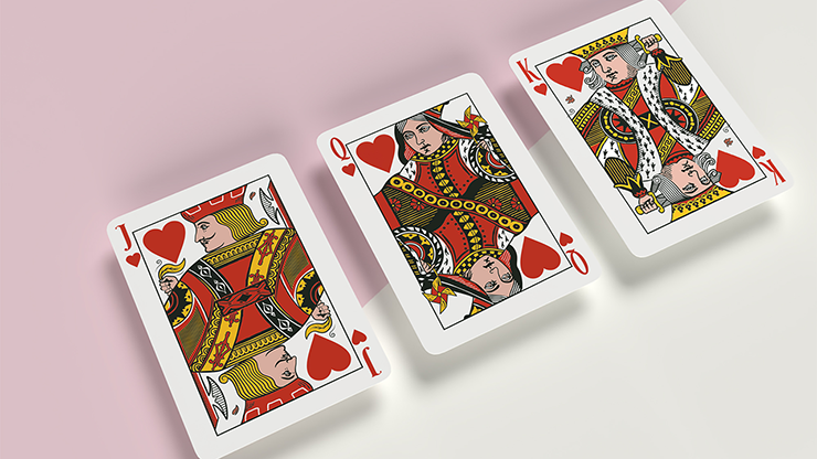 The Windmill Back (Claret Purple Edition) Playing Cards