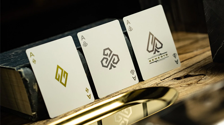 Odyssey Genesys (White) Edition Playing Cards by Sergio Roca