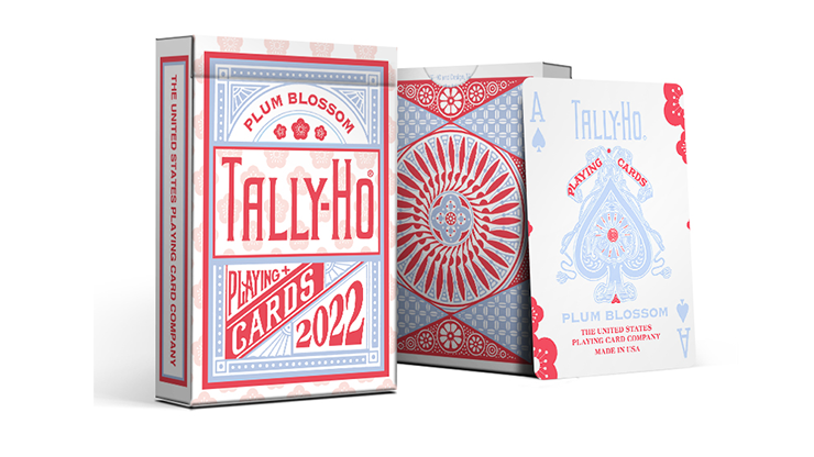 Tally-Ho Plum Blossom Playing Cards