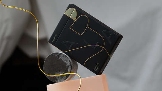 Balance (Black Edition) Playing Cards by Art of Play