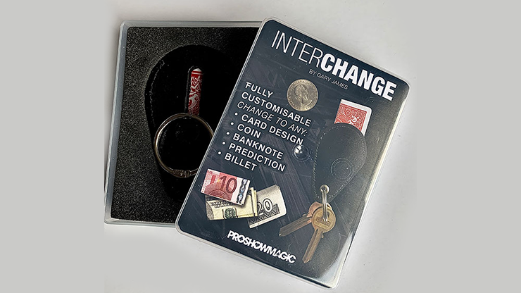 Interchange (Gimmicks and Online Instructions) by Gary James - Trick