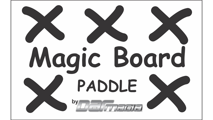 MAGIC BOARD PADDLE by Dar Magia - Trick