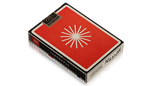 Eames (Starburst Red) Playing Cards by Art of Play