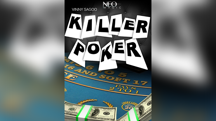 Killer Poker  (Gimmicks and Online Instructions) by Vinny Sagoo - Trick