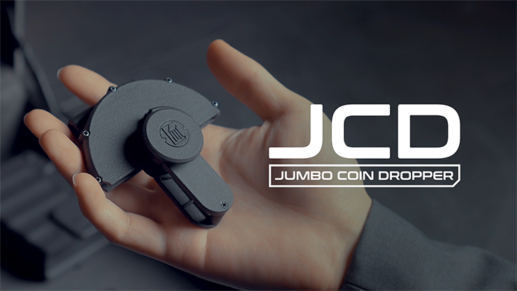 Hanson Chien Presents JCD (Jumbo Coin Dropper) by Ochiu Studio (Black Holder Series) - Trick