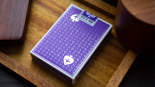 Limited Edition Lounge  in Passenger Purple by Jetsetter Playing Cards