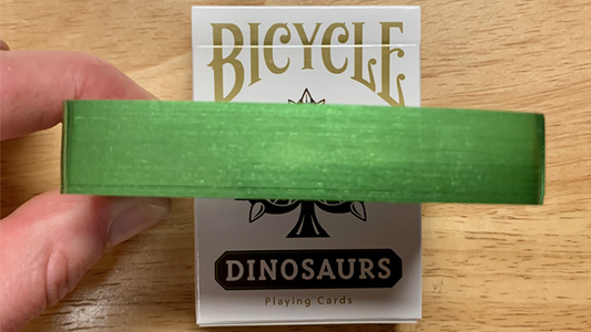 Gilded Bicycle Dinosaur Playing Cards