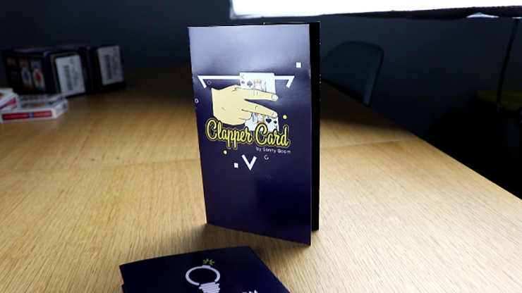 CLAPPER CARD (Gimmicks and Online Instructions) by Sonny Boom - Trick