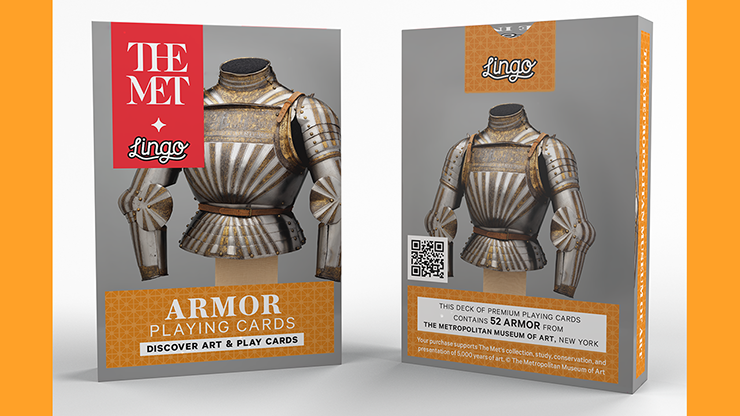 Armor Playing Cards-The Met x Lingo