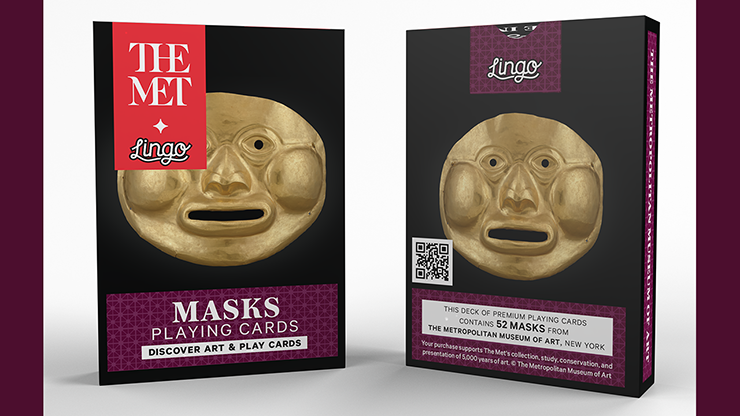 Masks Playing Cards-The Met x Lingo