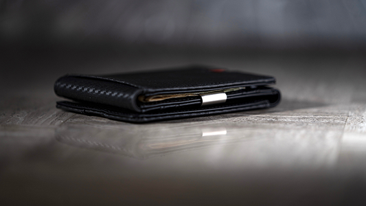 FPS Zeta Wallet Black (Gimmicks and Online Instructions) by Magic Firm - Trick