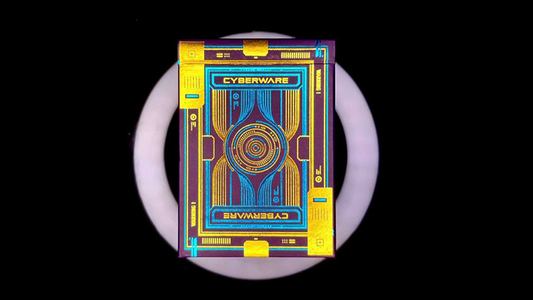 Gilded Cyberware (Neon) Playing Cards