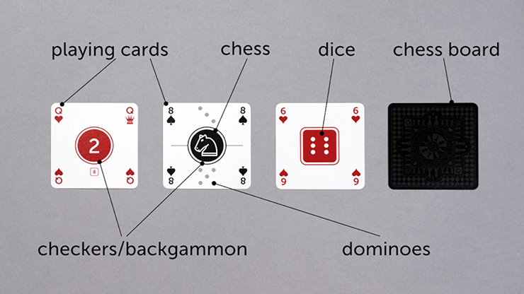 One Deck Game Cards by Cartesian Cards