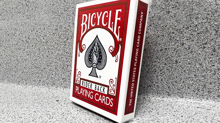 Bicycle 2 Faced Red (Mirror Deck Same on both sides) Playing Card