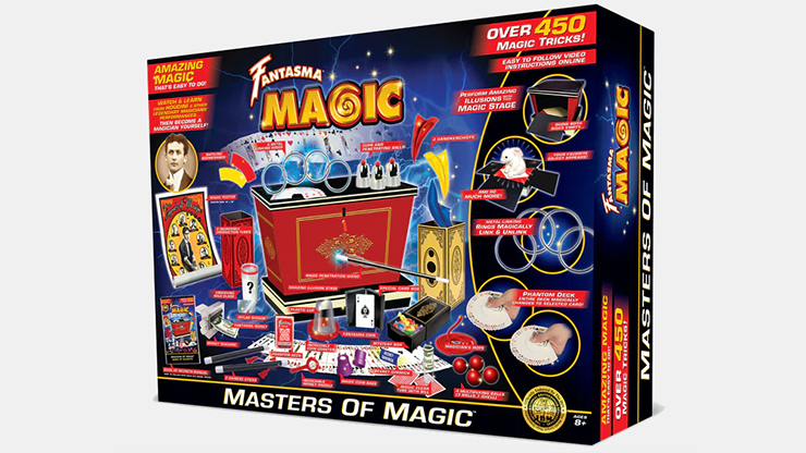 NEW IMPROVED MASTERS OF MAGIC SET by Fantasma Magic - Trick