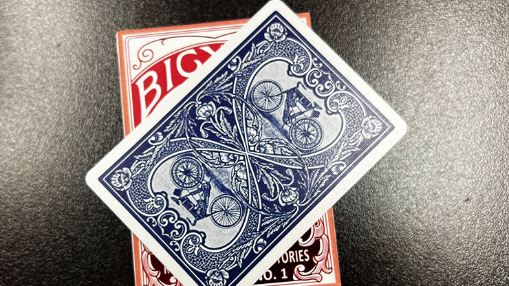 Bicycle Foil AutoBike No. 1 (Blue) Playing Cards