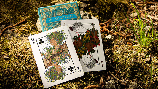 The Green Man Playing Cards (Summer)  by Jocu