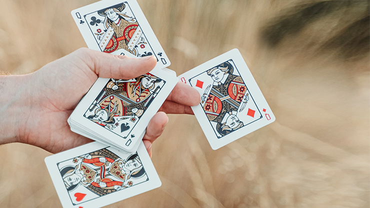 Drifters (Red) Playing Cards