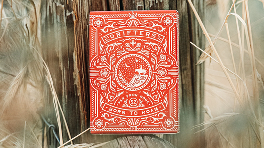 Drifters (Red) Playing Cards