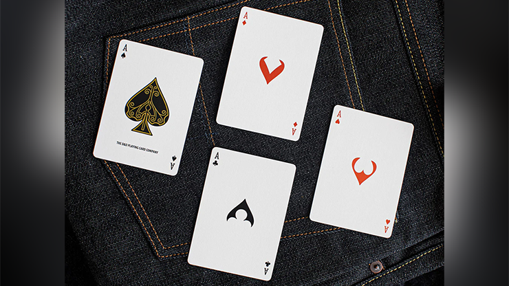 ACE FULTON'S CASINO COWBOY DENIM PLAYING CARDS