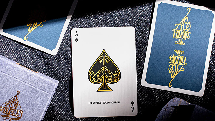 ACE FULTON'S CASINO COWBOY DENIM PLAYING CARDS