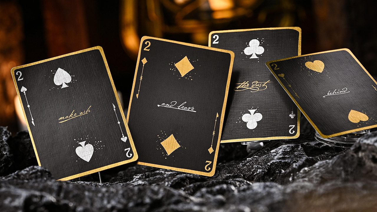 Black Requiem Playing Cards