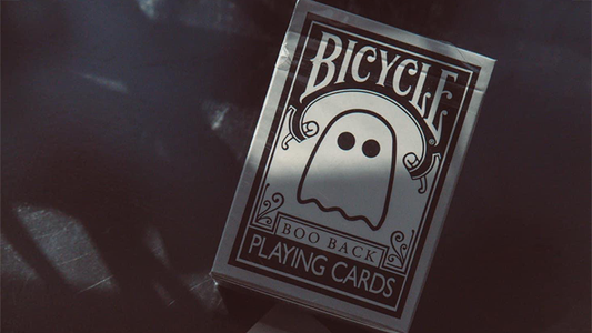 Bicycle Boo Back Playing Cards (Grey)