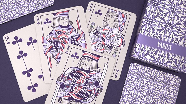 VARIUS (Limited Edition Purple ) Playing Cards