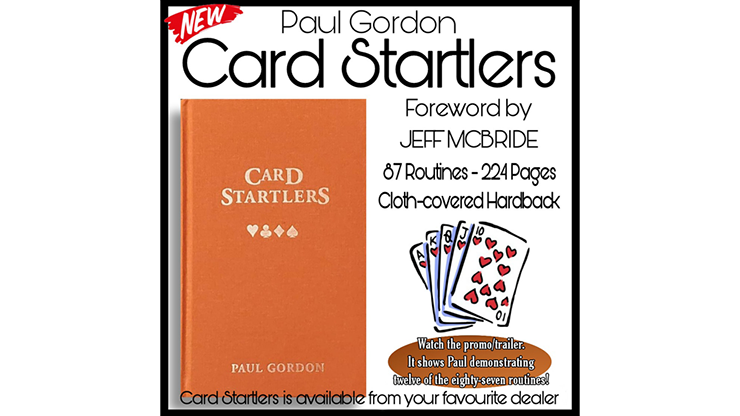 Card Startlers by Paul Gordon - Book