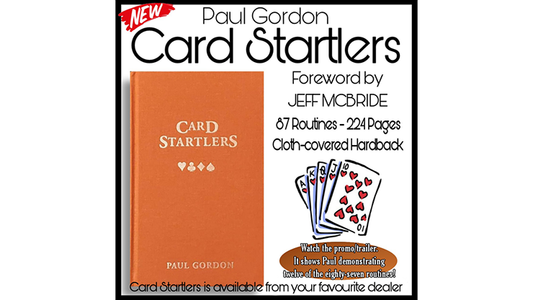 Card Startlers by Paul Gordon - Book