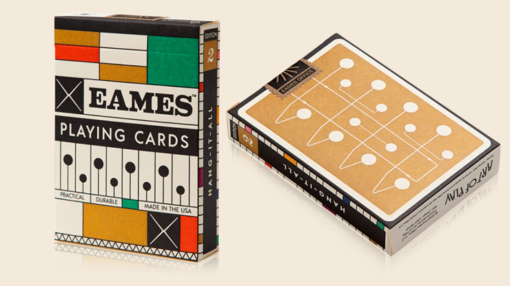 Eames (Hang-It-All) Playing Cards by Art of Play