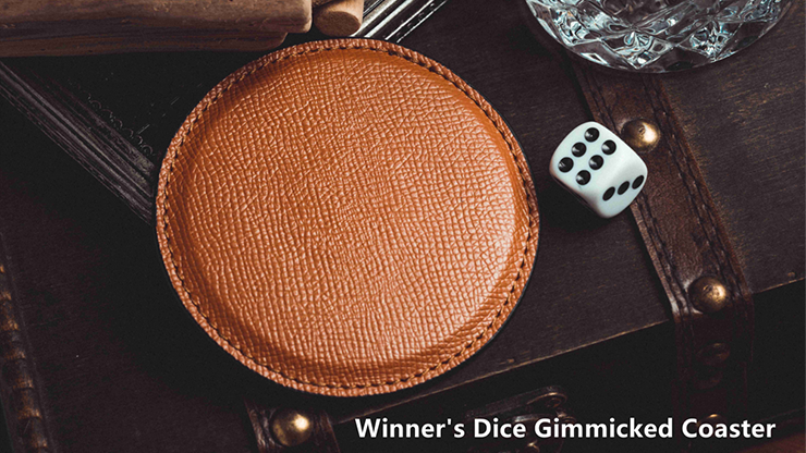 Winner's Dice Gimmicked Coaster (Gimmicks and Online Instructions) by Secret Factory