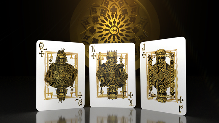 Secrets of the Key Master (with Holographic Foil Drawer Box) Playing Cards by Handlordz