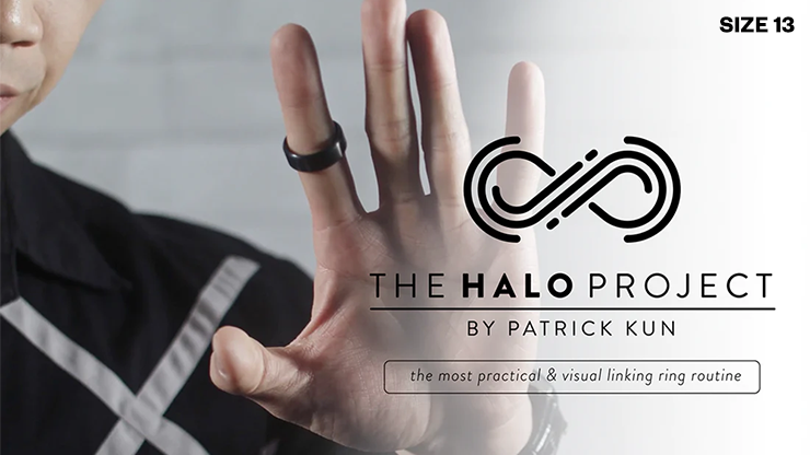 The Halo Project (Silver Edition) Size 13 (Gimmicks and Online Instructions) by Patrick Kun - Trick