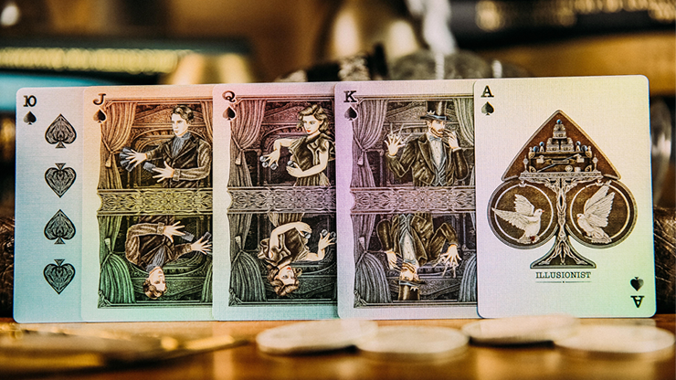 The Illusionist Black Gold Boxset Playing Cards