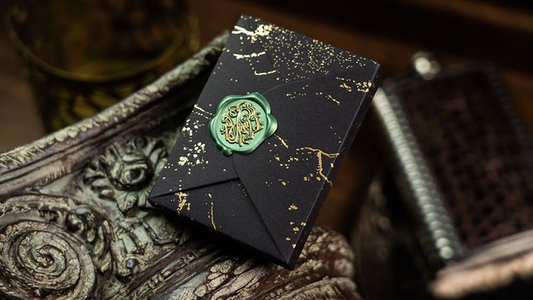 Fluid Art Green (Luxury Edition) Playing Cards