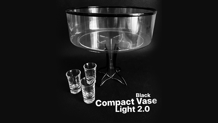 Compact Vase Light BLACK by Victor Voitko - Trick