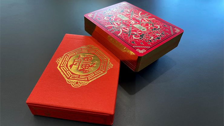 Geung Si The Torpor (Red) Playing Cards