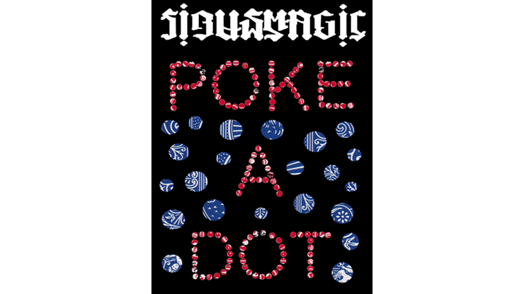 POKE A DOT BLUE (Gimmicks and Online Instructions) by Sirus Magic - Tricks