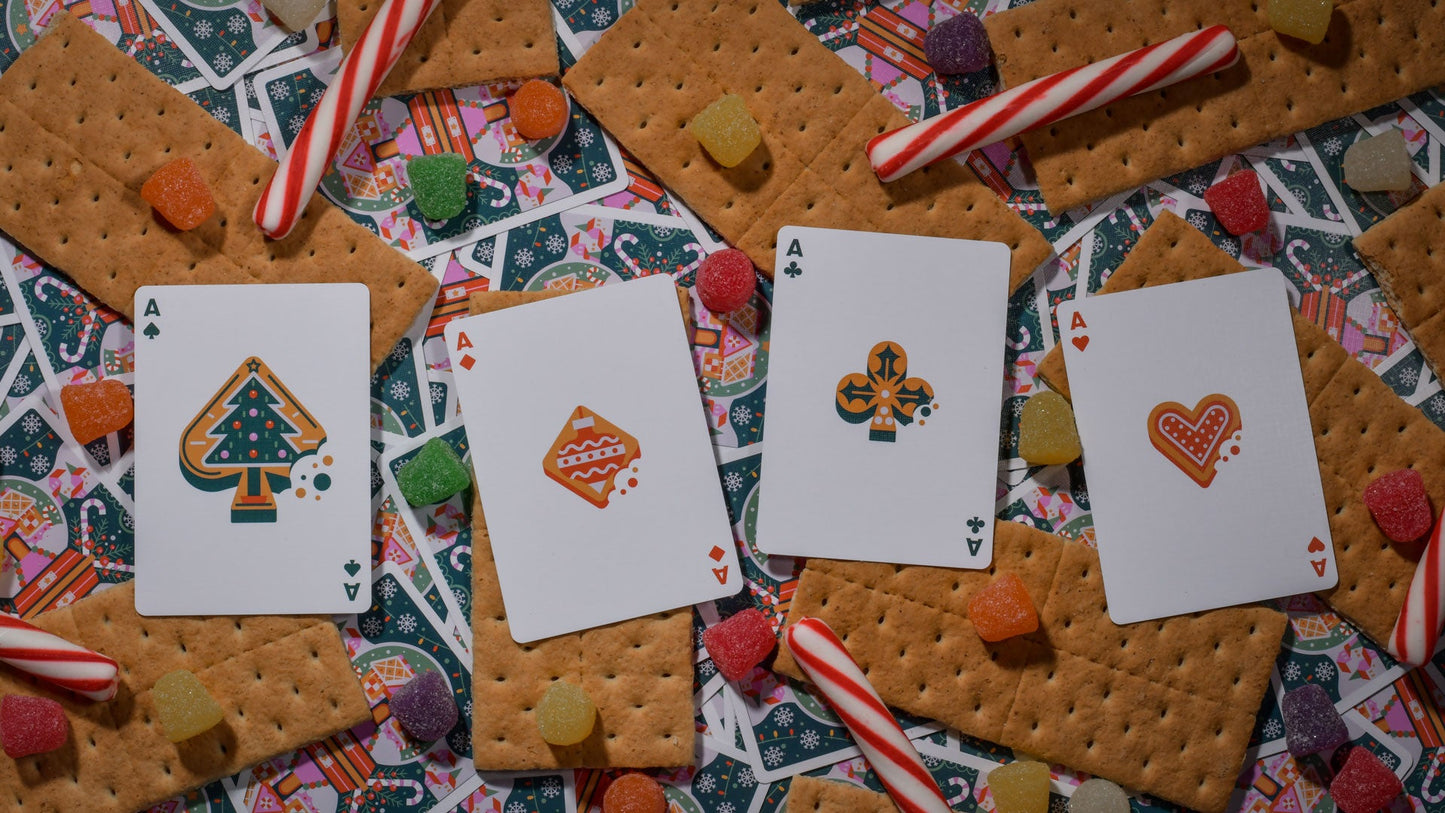 Gingerbread Playing Cards