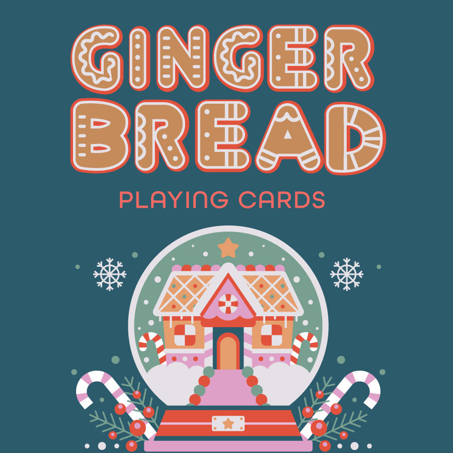 Gingerbread Playing Cards