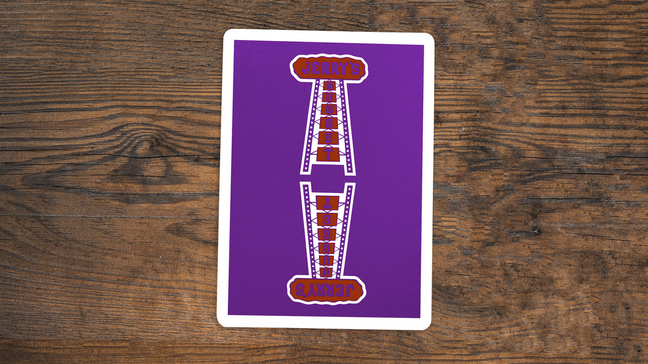 Jerry's Nugget Playing Cards Royal Purple Edition