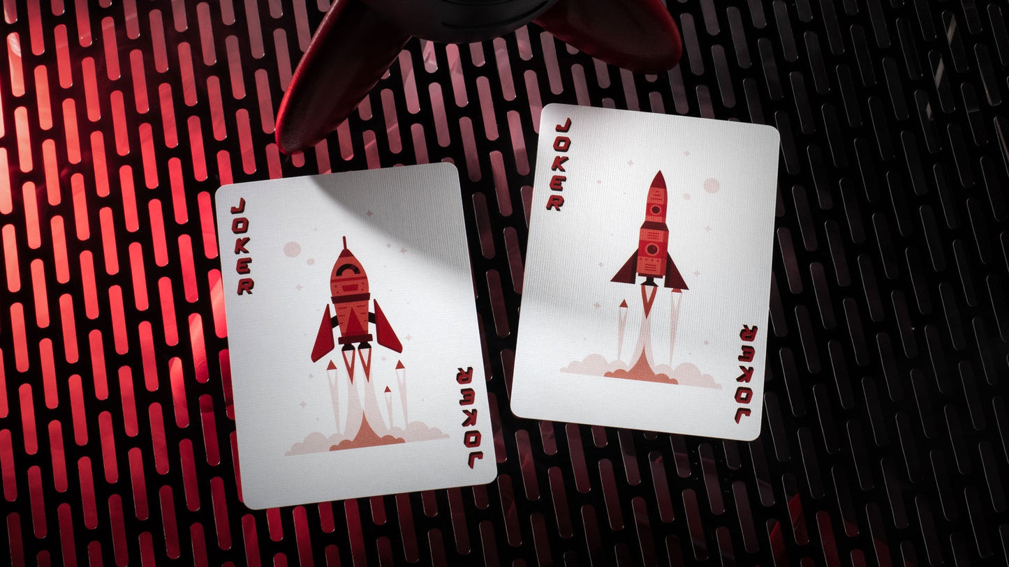 Bicycle Retro Rocket Playing Cards